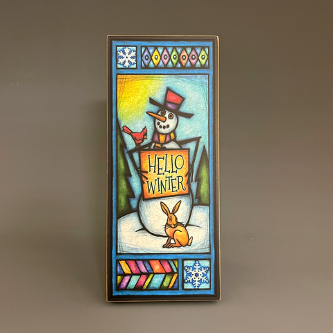 Michael Macone Printed Art - Hello Winter