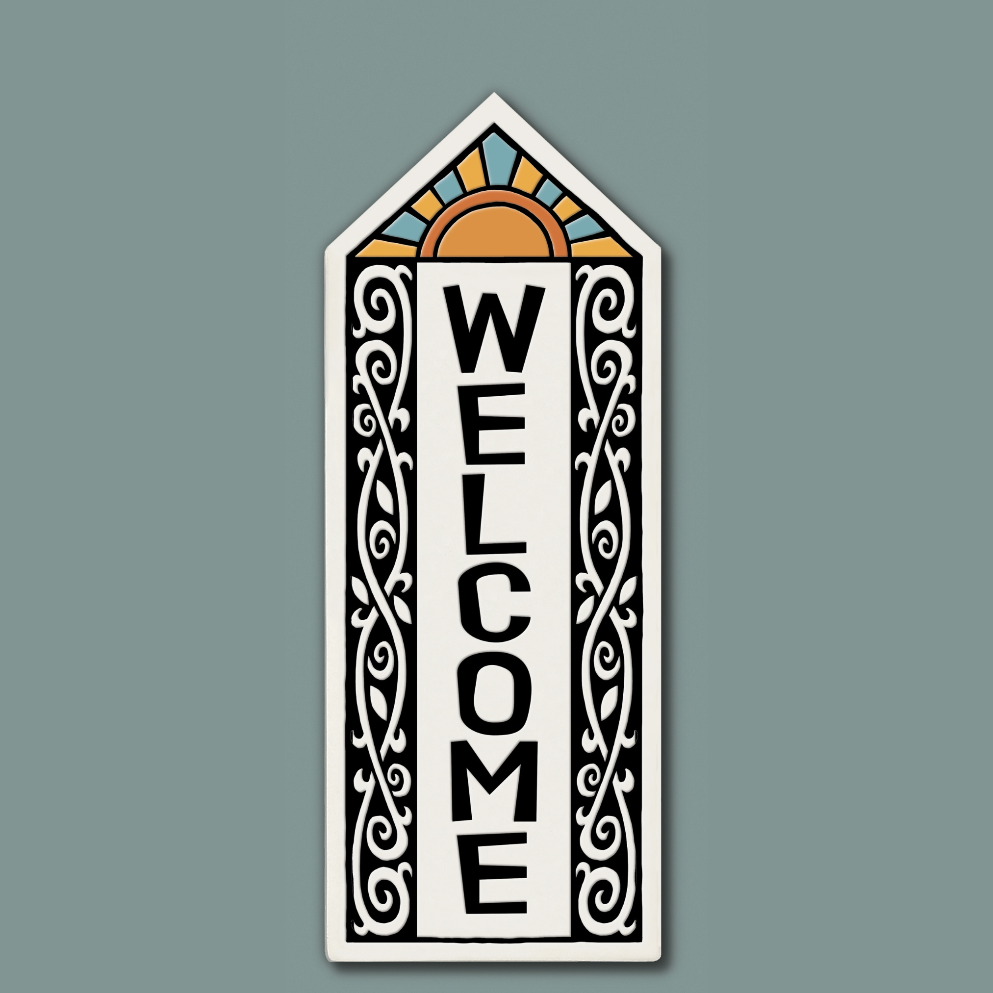 Spooner Creek Garden Tile - Welcome