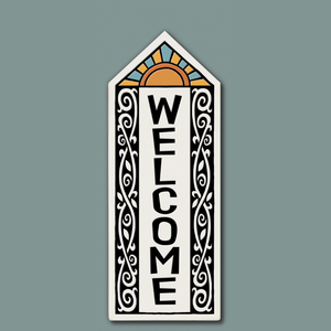 Spooner Creek Garden Tile - Welcome