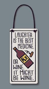 Best Medicine Wine Tag - Discontinued