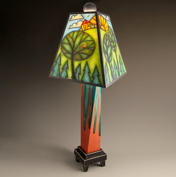 House on Hill Lamp